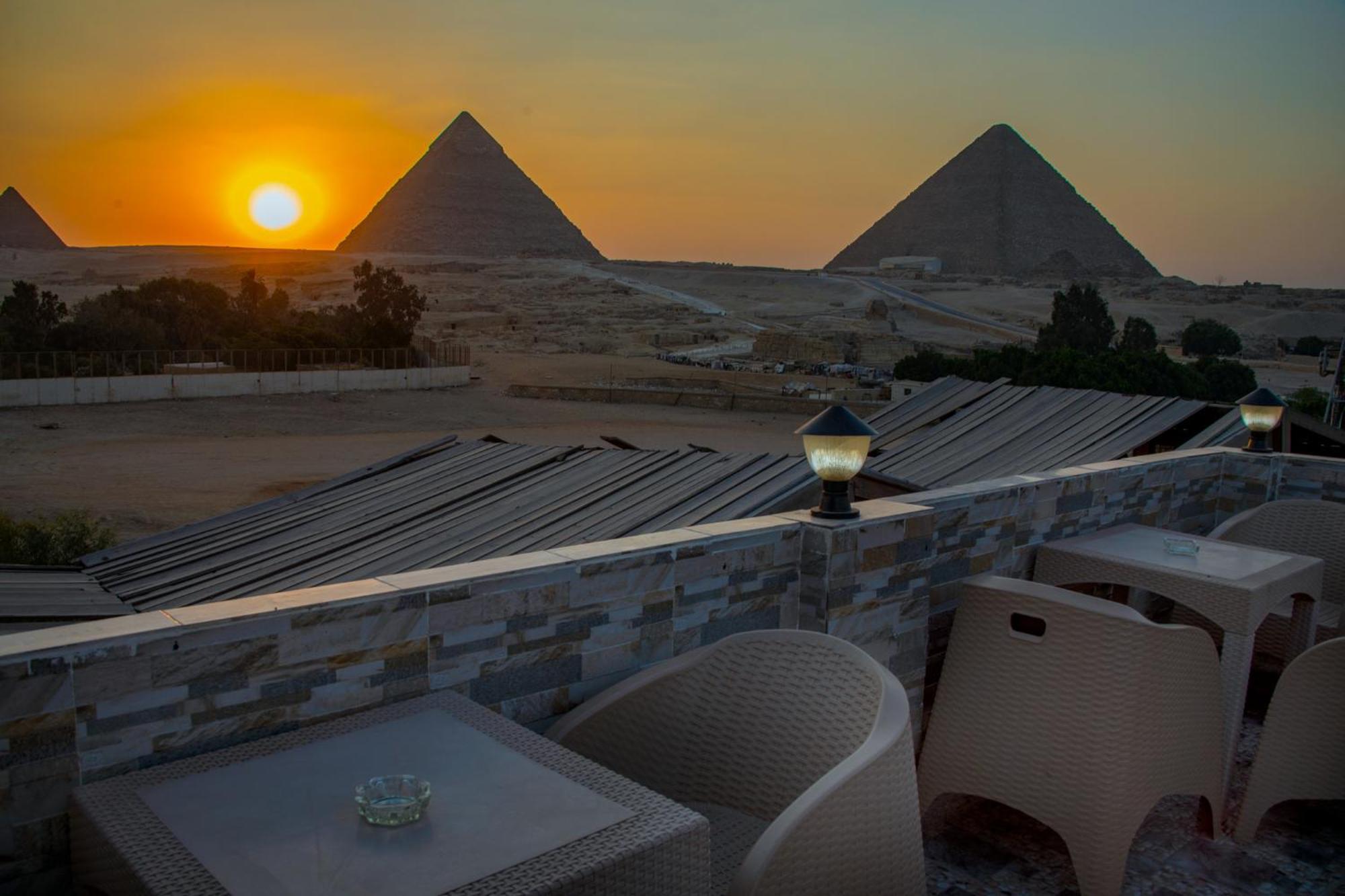 הוסטל Kafret el-Gabal Anubis Kingdom Pyramids מראה חיצוני תמונה