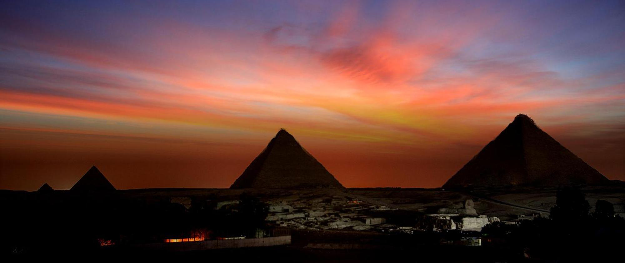 הוסטל Kafret el-Gabal Anubis Kingdom Pyramids מראה חיצוני תמונה